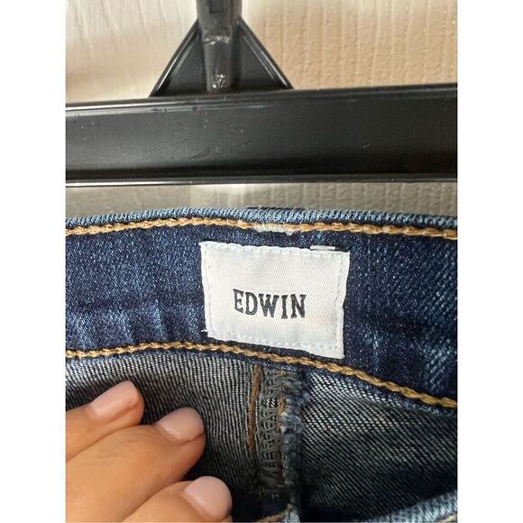 Edwin Womens Demi Mid Rise Jeans Size 26 - Picture 3 of 6